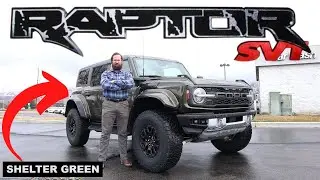 Ford Bronco Raptor 2024 года (Shelter Green): новый зеленый цвет Ford — это круто или нет?