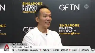 Zac Cheah - CNA interview during Singapore Fintech Festival 2025