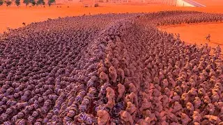 17 000 Dwarfs VS 17 000 Wild Mans - UEBS 2 - Ultimate Epic Battle Simulator 2 - UEBS 2022 - UEBS