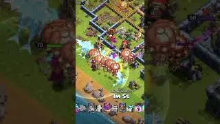 My new army after Feb 2025 update🔥 #clashofclans #supercell #electrodragon #lifegem #th17 #th16