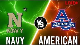 Navy Midshipmen Vs American University Eagles Live | NCAA Men's Basketball | PLAY  | SCOREBOARD