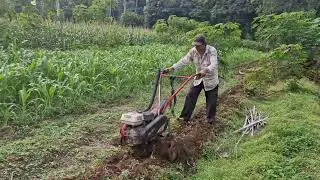 Modern Farming Hack: Mini Tractor Makes Plowing So Easy! - Agriculture Farming