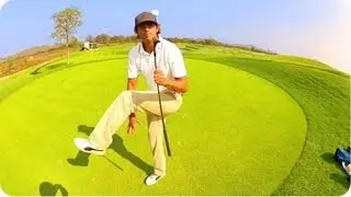Amazing French Golf Club Trick Juggler