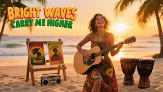 Bright Waves Carry Me Higher | Uplifting Tropical Reggae Chill Vibes 2025 🌊🌅