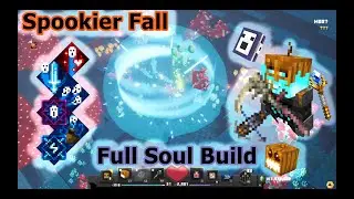 Spoopy Pumpkin Soul Build vs Moo (Apocalypse+25) - Minecraft Dungeons