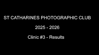 Clinic #3 2025 26
