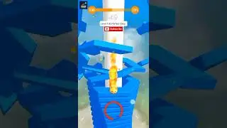 Stack Ball 🔥 Level 130 Perfect Clear in One Go 😱 | Insane Speed Run! #gaming #stackball #games