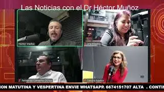 Entrevista del Dr Hector Mu&ntilde;oz a Sandra Martos para hablarnos sobre el &ldquo;Panorama Geopol&iacute;tico