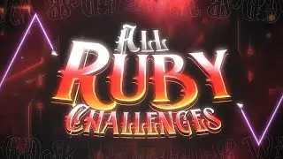 All Ruby Wave Challenges on main tracker has been completed!! | Geometry Dash [GDSR]