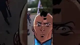 Unexpected Mohawk mark edit #mohawkmark #invincible #unexpectededit #edit #motorcycle #shorts
