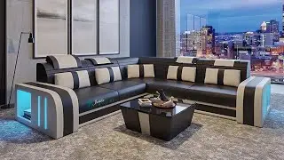 Ralutic Leather Corner Sectional with Side Storage  | Jubilee Furniture