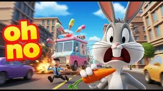 Bugs Bunny Wild City Rescue 🥕🚦 | Funny 3D Cartoon Adventure for Kids!