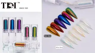 TDI Chrome Chameleon Liquid Nail Powder