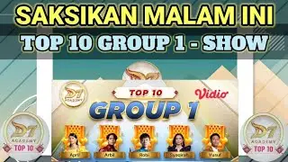 WATCH TONIGHT GROUP 1 SHOW TOP 10 PART 2 DANGDUT ACADEMY 7