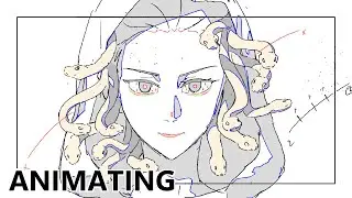 How to make anime Character Animation Sakuga ,clean up,Clip studio paint 2000 Subs!!!! - 09 12 25