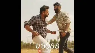 D BOSS WhatsApp status | Darshan WhatsApp status | DBOSS | D BOSS mass 🔥 status |