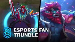 Esports Fan Trundle Skin Spotlight - Pre-Release - PBE Preview - League of Legends