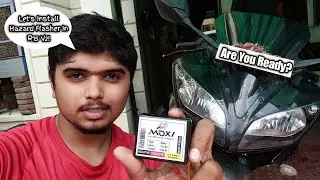 Yamaha R15 V2 Hazard Flasher Installation | Moxi Indicator Flasher Light Installation In R15 V2!