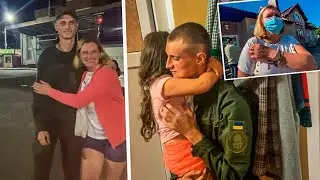 FILHO DA NATÁLIA CHEGOU DO EXÉRCITO + MÉDICO 🇺🇦