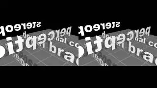 Stereoscopic Camera Rig in After Effects Test