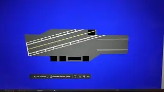 SARA's FLIGHT DECK lighting and vinyl Landing Area Lines...