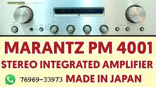 MARANTZ STEREO INTEGRATED AMPLIFIER MODEL PM 4001 | FOR SALE | CONTACT 76969-33973 
