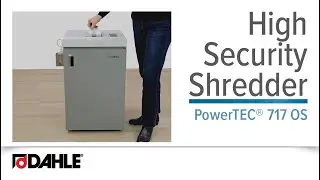 Dahle PowerTEC&reg; 717 OS High Security Optical Media Shredder