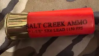 Salt Creek Custom 12 ga 3&rdquo; #5x#6 npl &hellip;patternmaster .665 choke