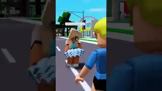 I became a Minecraft avatar in Brookhaven RP #shorts #roblox