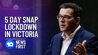 COVID-19 Community Transmission Triggers Snap Lockdown | 10 News First