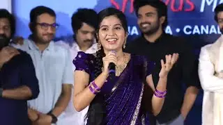 Heroine Tejaswi Rao Cute Speech @ Raju Weds Rambai Movie Pre Release Event | V6Ent