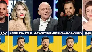 Top 250 Actors Who Support Zelensky-Ukraine