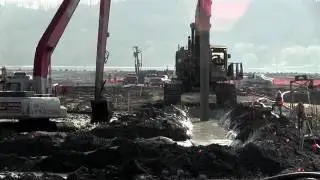 Cement-Bentonite Slurry Trench Excavation