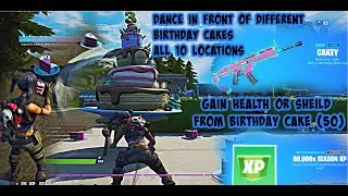 DANCE IN FRONT OF DIFFERENT BIRTHDAY CAKES ALL 10 LOCATION |GAIN HEALTH OR SHEILD FROM BIRTHDAY CAKE