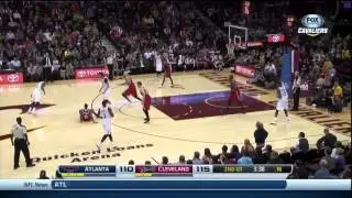 Kyrie Irving ankle breaks Jeff Teague