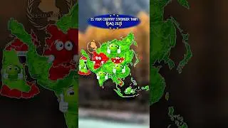 is your country stronger than iraq #europe #map #mapping #geography #history #mapper #shorts #edit