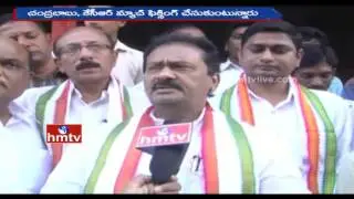Political Match fixing between Chandrababu and KCR: Shabbir Ali Face to Face | HMTV