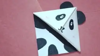 DIY Cute Panda Bookmark/ How to make 🐼 Bookmark 🔖