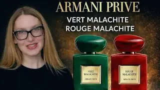 ARMANI PRIVE. ‘Rouge Malachite’ vs ‘Vert Malachite’.