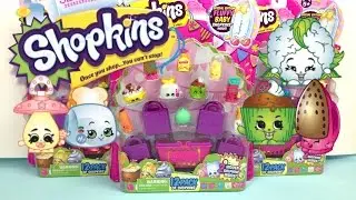 Shopkins Season 2  Limited Edition - 12 Pack Unboxing with Special Edition fluffy baby