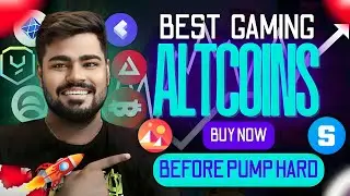 5 GAMEFI CRYPTO ALTCOIN BUY BEFORE PUMP LIKE SAND & MANA COIN📈 5 METAVERSE GAMING CRYPTO FOR BULLRUN