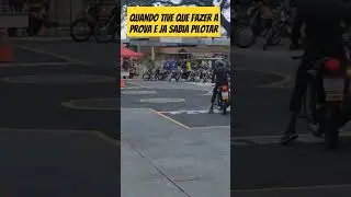Quando j&aacute; sei pilotar e preciso fazer a prova do Detran. #autoescola #youtube #provapratica #shorts