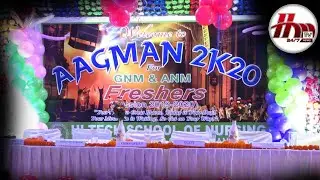 Freshers welcome Programme 'AAGMAN 2K20' at HSN, Hi-Tech || HM TV