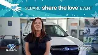 Subaru & Parkway Subaru will donate $325 to charity when you buy or lease a new Subaru!