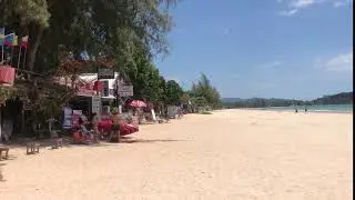 Klong Dao Beach - shops and restaurants