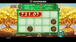 💥 $20 &rarr; $721 in One Spin?! | JILI Coin Cash Big Win Replay 🔥 | Real Aussie Pokies Moment 🎰