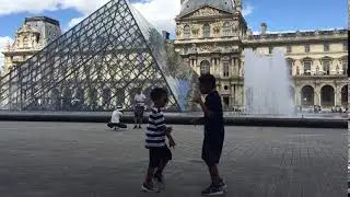 Louise & Leon  Moves  at the  Louvre :)
