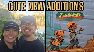 NEW Zootopia Better Zoogether Show! | Christmas at Animal Kingdom. New Snacks & Easter Eggs!
