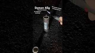 петарда Demon 45g  p026 обзор пиротехники на новый год 2025 #titanium #пиротехника #подпишись #pyro