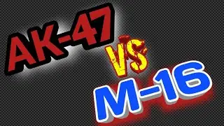 Ak-47 vs M-16. Army battle simulator